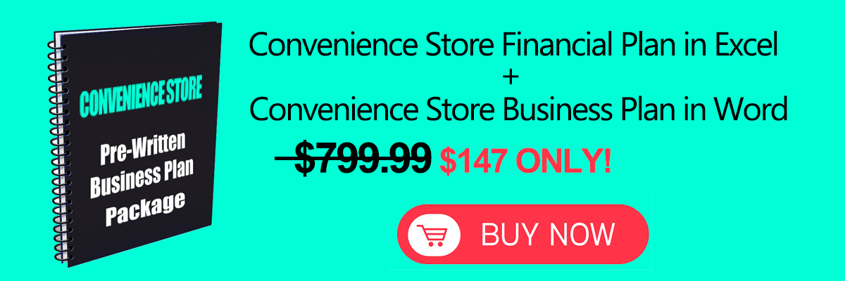 Convenience store financial plan download