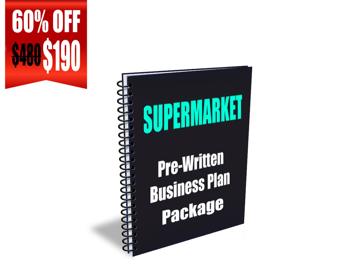 Supermarket Business Plan Template - Supermarket Financial Plan