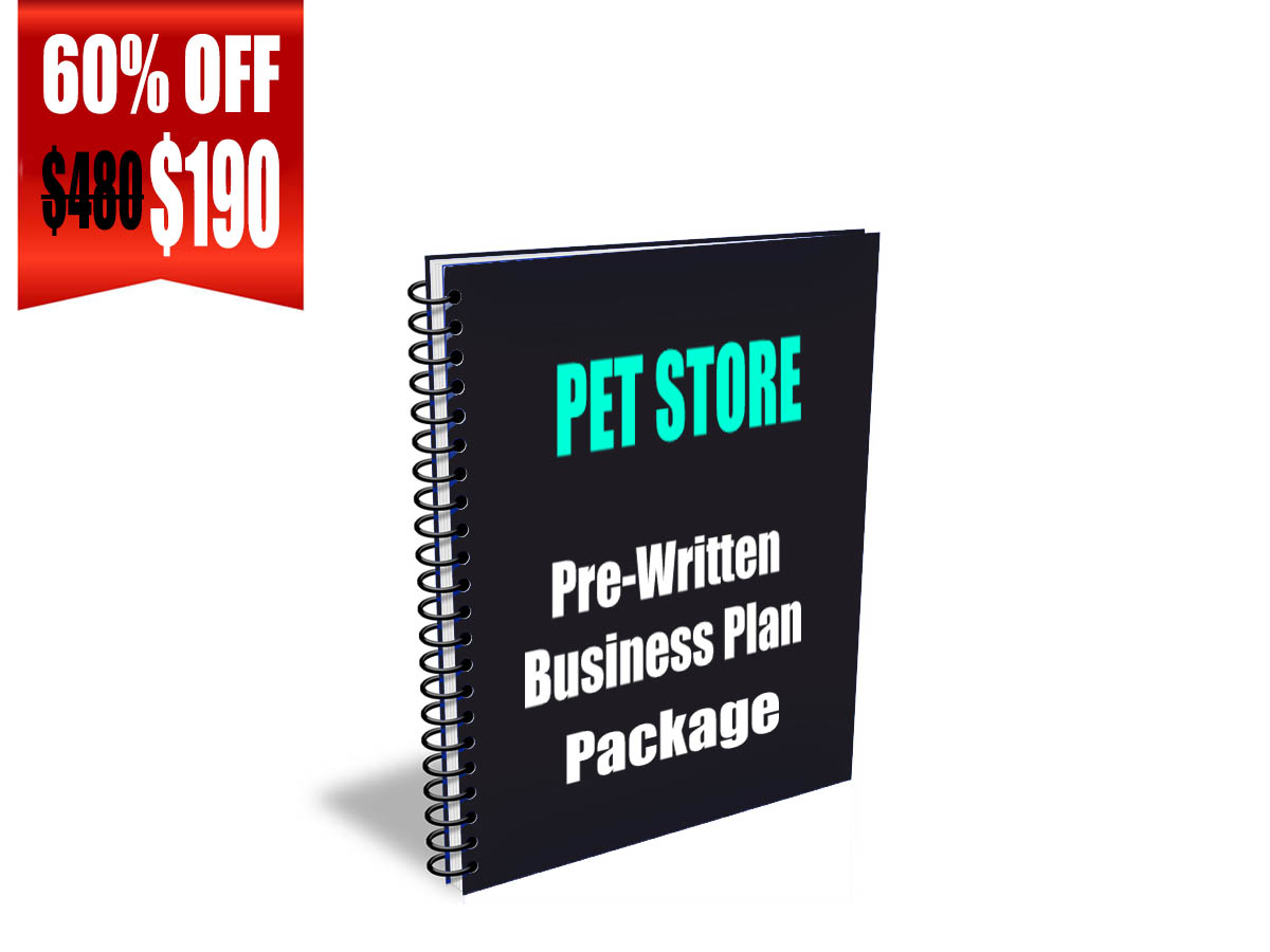 Pet Store Business Plan Template Ready Made With Automatic Financials