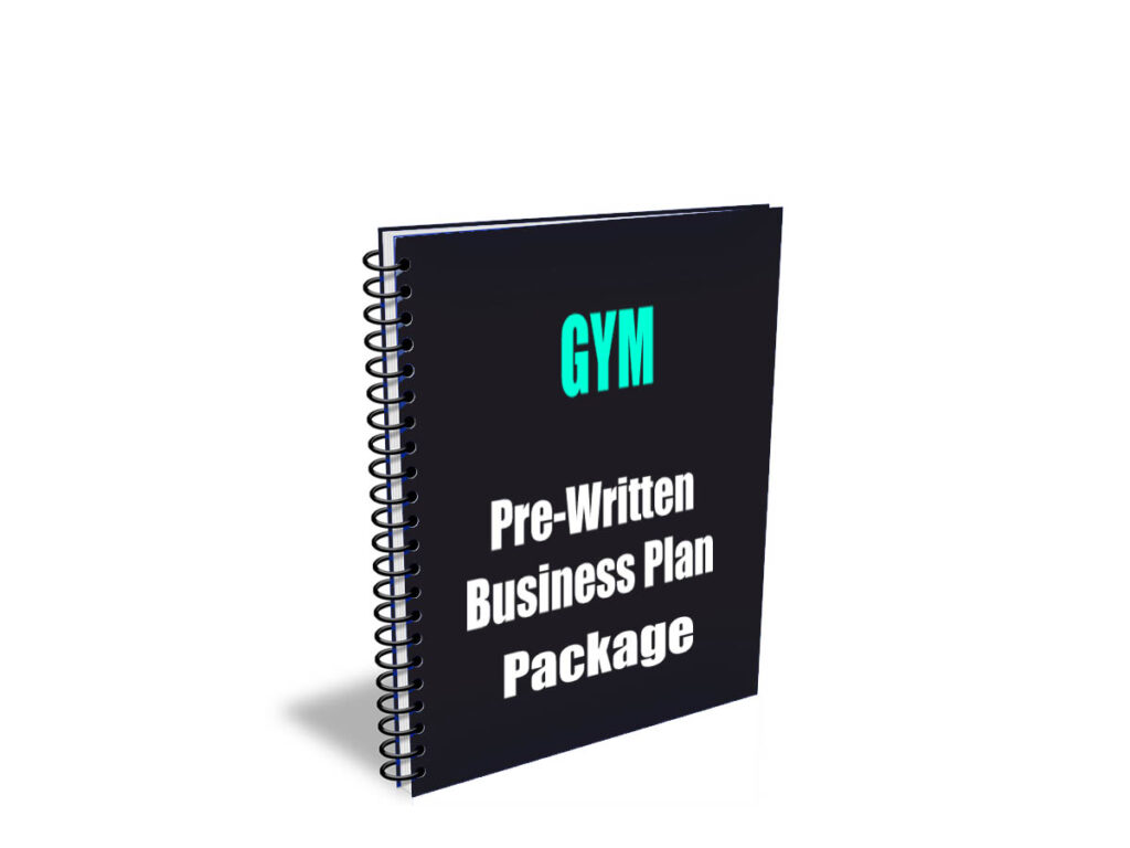 Gym business plan template with automatic financials