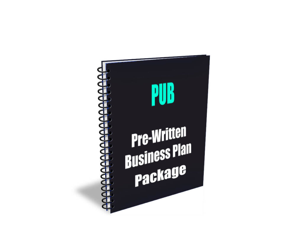 Pub and bar business plan template with financials